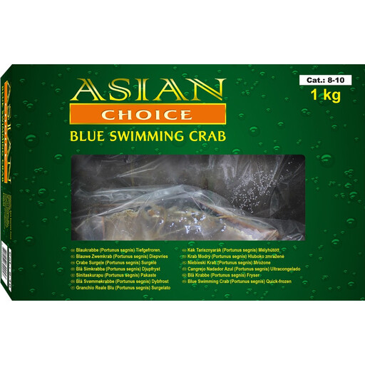 Crabe bleu nageur surgelé Asian Choice
