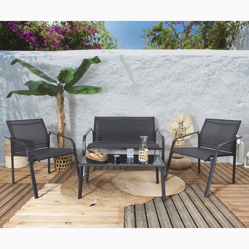 Naxos Grey M2 Garden Set