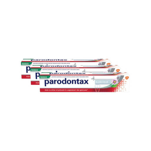 parodontax Whitening toothpaste for healthy gums 3 x 75 ml