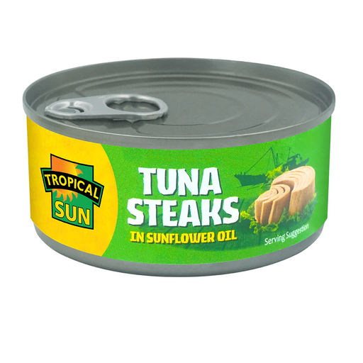Tropical Sun Tuna Steaks In Sunflower Oil