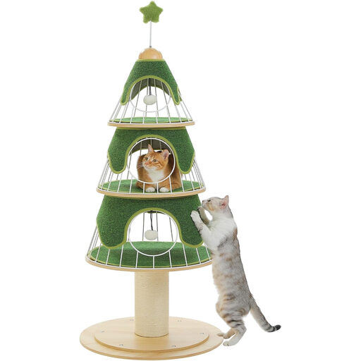 PAWZ Road 130 cm Christmas Cat Tree