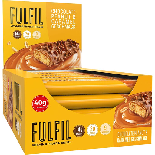 Fulfil Vitamin & Protein Bar in Chocolate, Peanut & Caramel flavour
