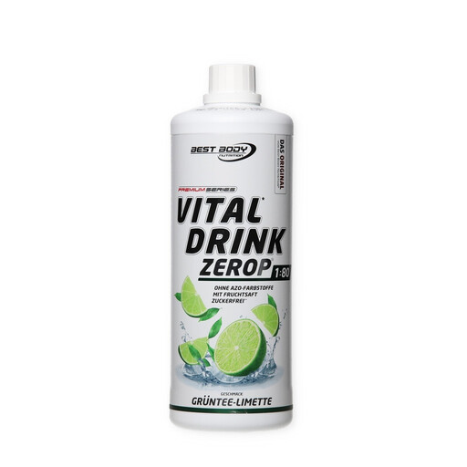 BEST BODY NUTRITION Vital Drink ZEROP, Green Tea Lime