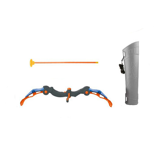 Sound and Light Bow and Arrow Set with Large Target Stand