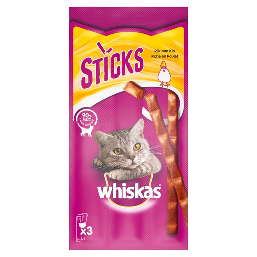 Whiskas Cat Sticks Chicken Flavor