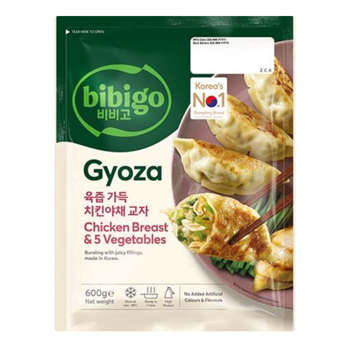 bibigo Gyoza Chicken Breast und 5 Vegetables 600g