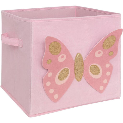 Atmosphera Butterfly Storage Box - Pink