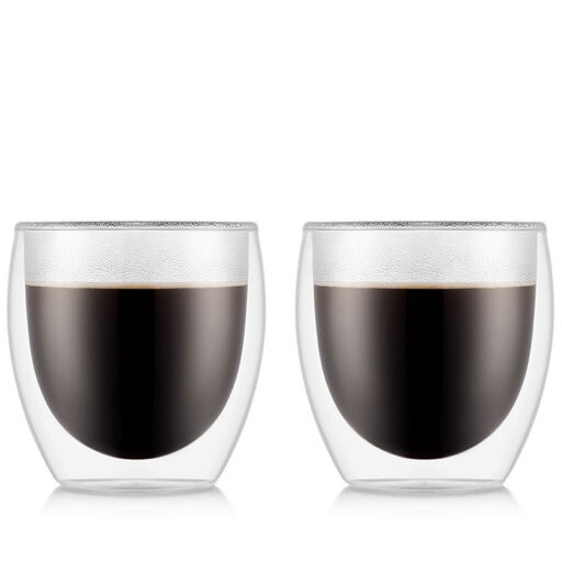 Bodum PAVINA Set of 2 - 250ml Double Walled Thermo Glasses