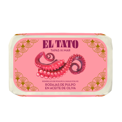 EL TATO Sliced Octopus in Olive Oil 115/75 g