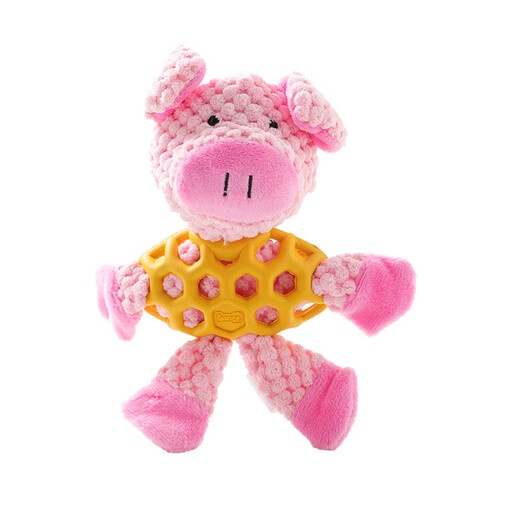 Blinkit Dog Plush Toy with Squeaker