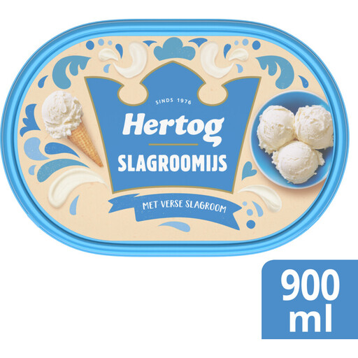 Hertog Ice Cream Ice Cream Salon Whipping Cream 900ml