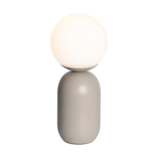 Lampe de table NOTTI Métal Gris IP20 E14 - Nordlux