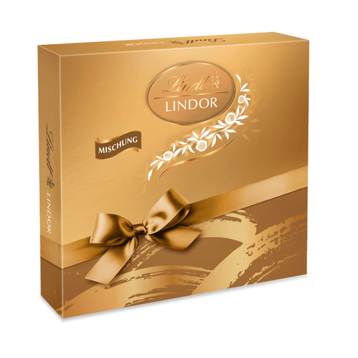 Lindt LINDOR Geschenkbox Gemischt, 187g