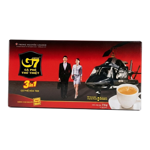 Trung Nguyen G7 三合一速溶咖啡，21 袋，336 g