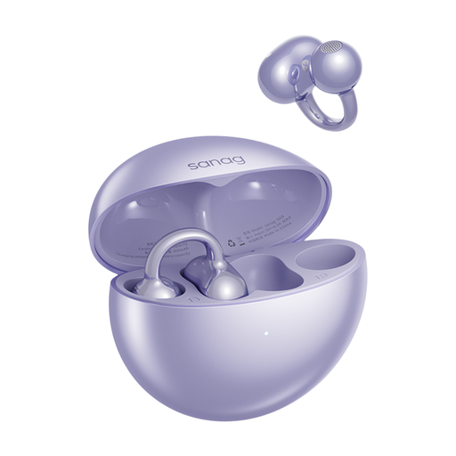 sanag S6SUltra Earbud Wireless Open Ear Clip Earphones - Purple