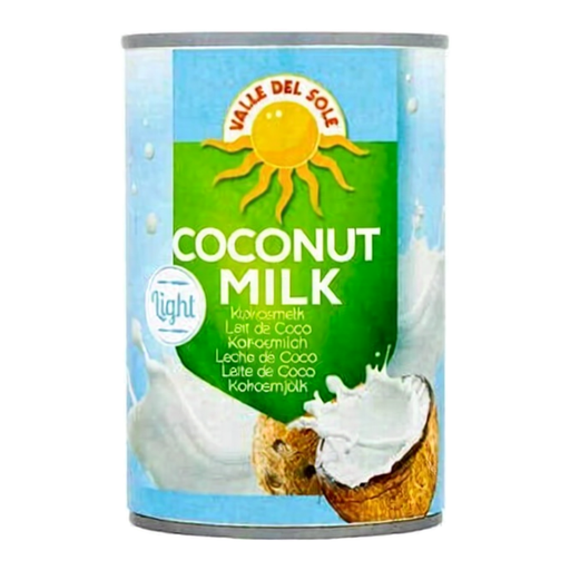 Valle Del Sole Coconut Milk 6%, 400 ml container