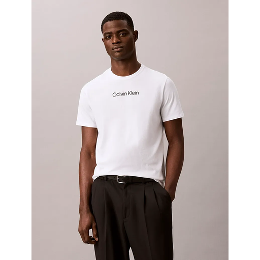 Calvin Klein Essential Cotton Logo T-shirt - Bright White