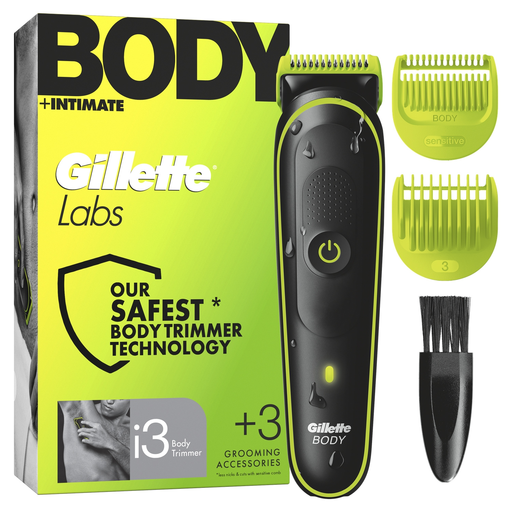 Tondeuse corps et parties intimes GILLETTE Labs i3