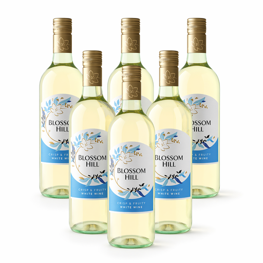 整箱优惠 - Blossom Hill 清新果香白葡萄酒 750ml