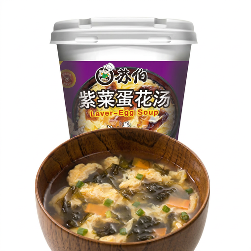Suber Seaweed egg drop soup cup 8G