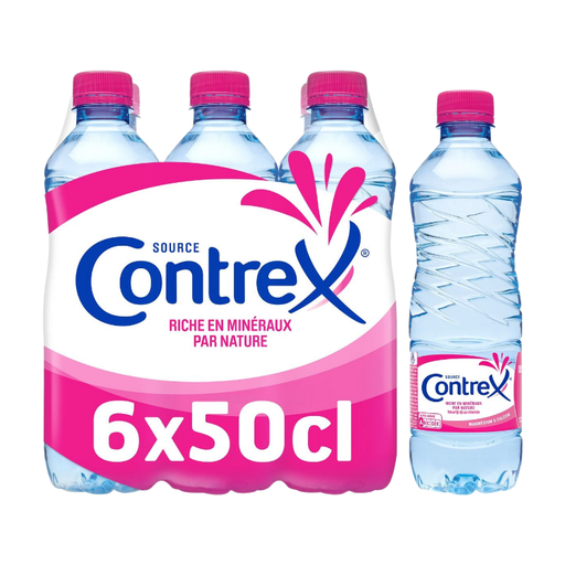 Contrex Natural Mineral Water 500ml x 6
