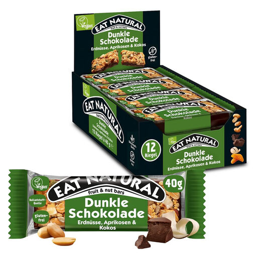 Eat Natural Vegan Bar Großpackung