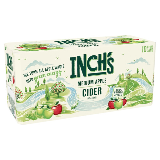 Inch's Medium Apple Cider 10x440ml