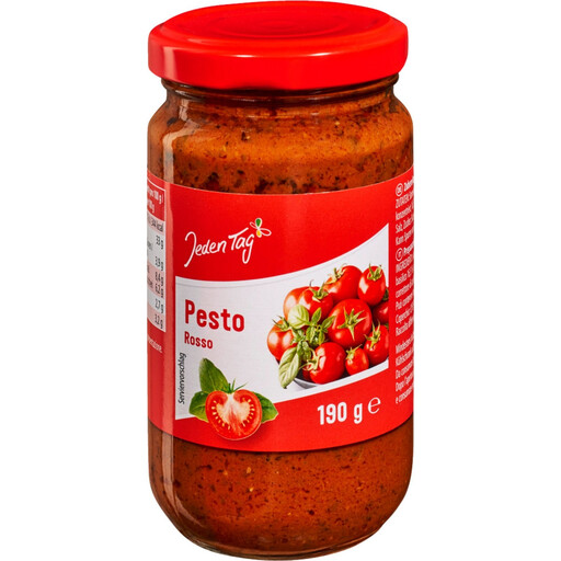 Jeden Tag Pesto Rosso Red Tomato Pesto 190g