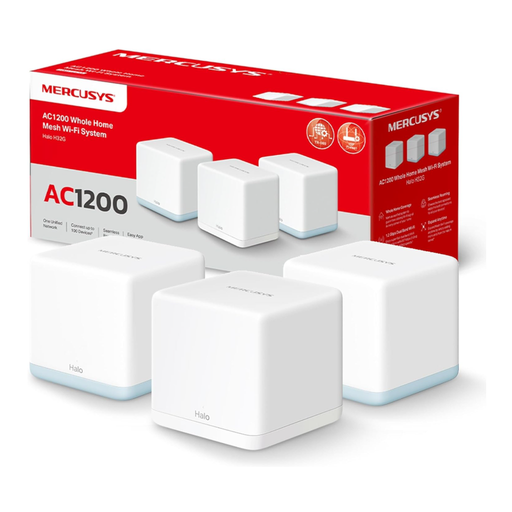 MERCUSYS Halo H1500X Wi-Fi 6 Mesh System