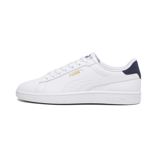 PUMA Men's Trainers 13-White Navy Gold PUMA Smash 3.0 L Collection 38