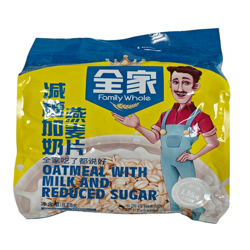 Family Whole Reduced Sugar Milk Oat Flakes 838g