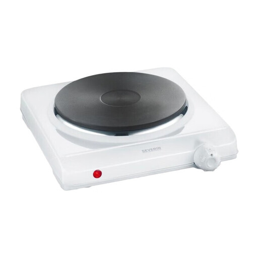 Severin KP 1091 Hob White Countertop Sealed Plate 1 Zone
