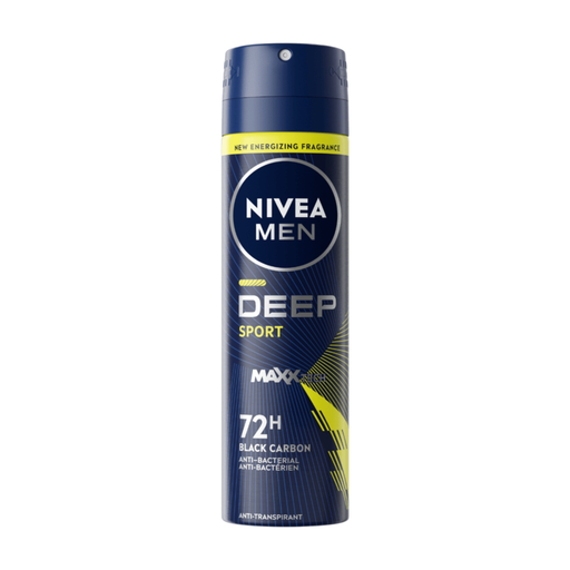 NIVEA MEN Deep Sport Antiperspirant Deodorant Spray - 150ml
