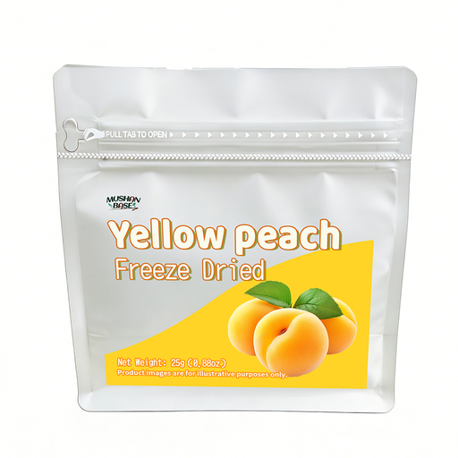 MUSHAN BASE Freeze-Dried Yellow Peach Slices