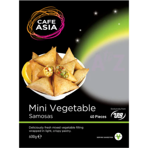 Cafe Asia Spinach & Sweetcorn Samosas 600g
