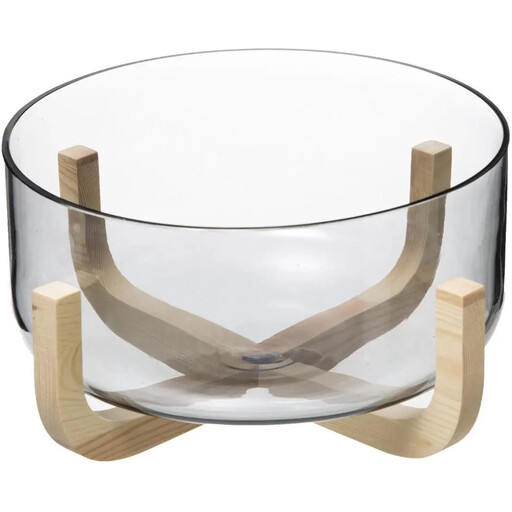 Secret de Gourmet Glass Salad Bowl