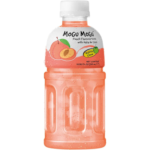Mogu Mogu Nata de Coco Drink – Peach 320ml