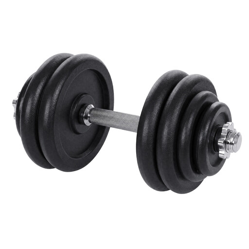 JOYFURNOS Neoprene Hex Dumbbells, 30 kg, with Dumbbell Bars, Home Training, Black