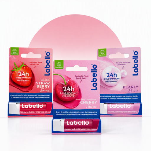 Trio Labello Shine Perfumed and Tinted