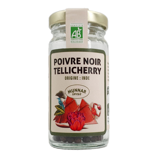 Poivre Noir de Tellicherry Bio MUNNAR