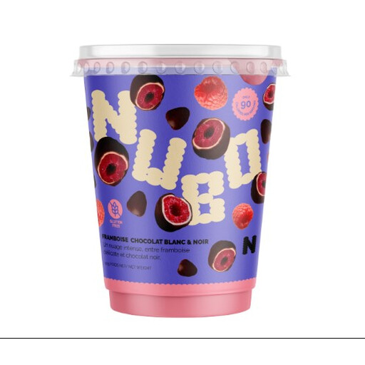 NUBO White & Dark Chocolate Covered Raspberries