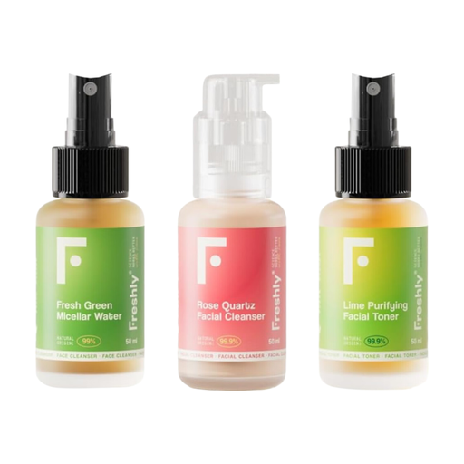 Freshly Cosmetics 迷你洁面三件套