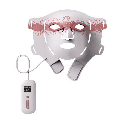 RENPHO LED Light Soft Mask in pastel pink