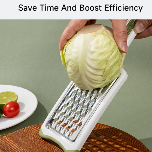YUPINK Handheld Mandoline Vegetable Slicer in green