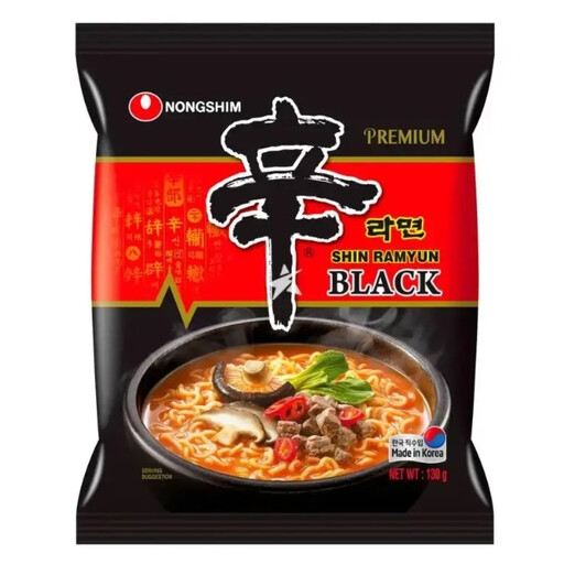NongShim Shin Ramyun Black Premium 130g Halal