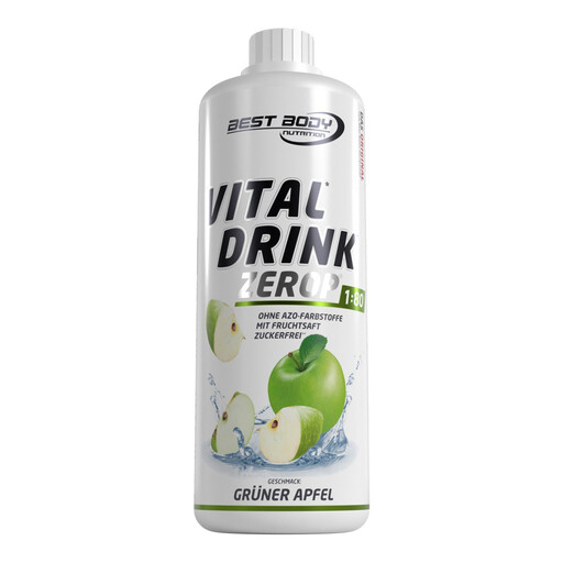 Best Body Nutrition Vital Drink ZEROP Green Apple