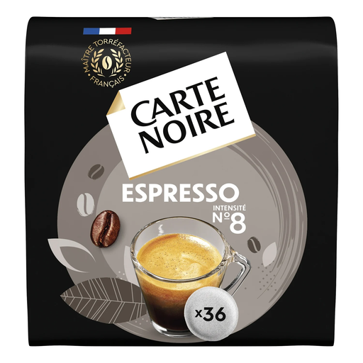 CARTE NOIRE Senseo 意式浓缩 8 级咖啡软包，36 包