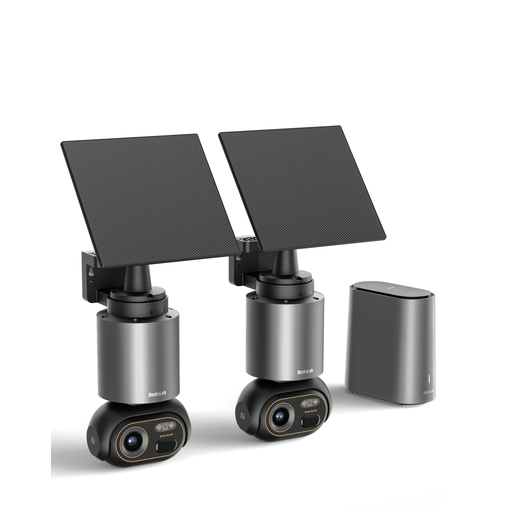 Caméra de surveillance extérieure solaire BOTSLAB
