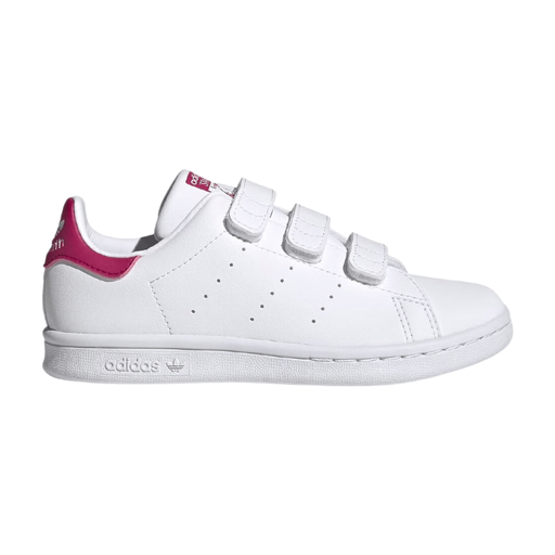 ADIDAS Stan Smith Kids Velcro White/Pink