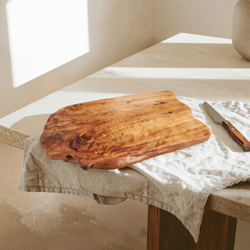 Maison by Premier Savin Chopping and Serving Board Solid Cedarwood
